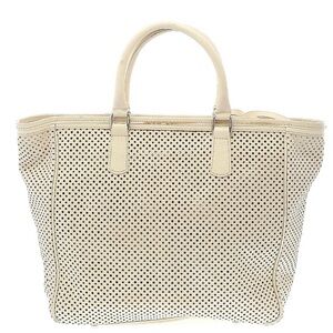 Innue Leather Satchel Perforated Bag